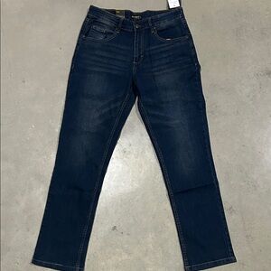 Lee Men's Dark Indigo Straight Jeans